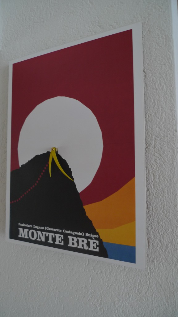Wanduhr Monte Brè